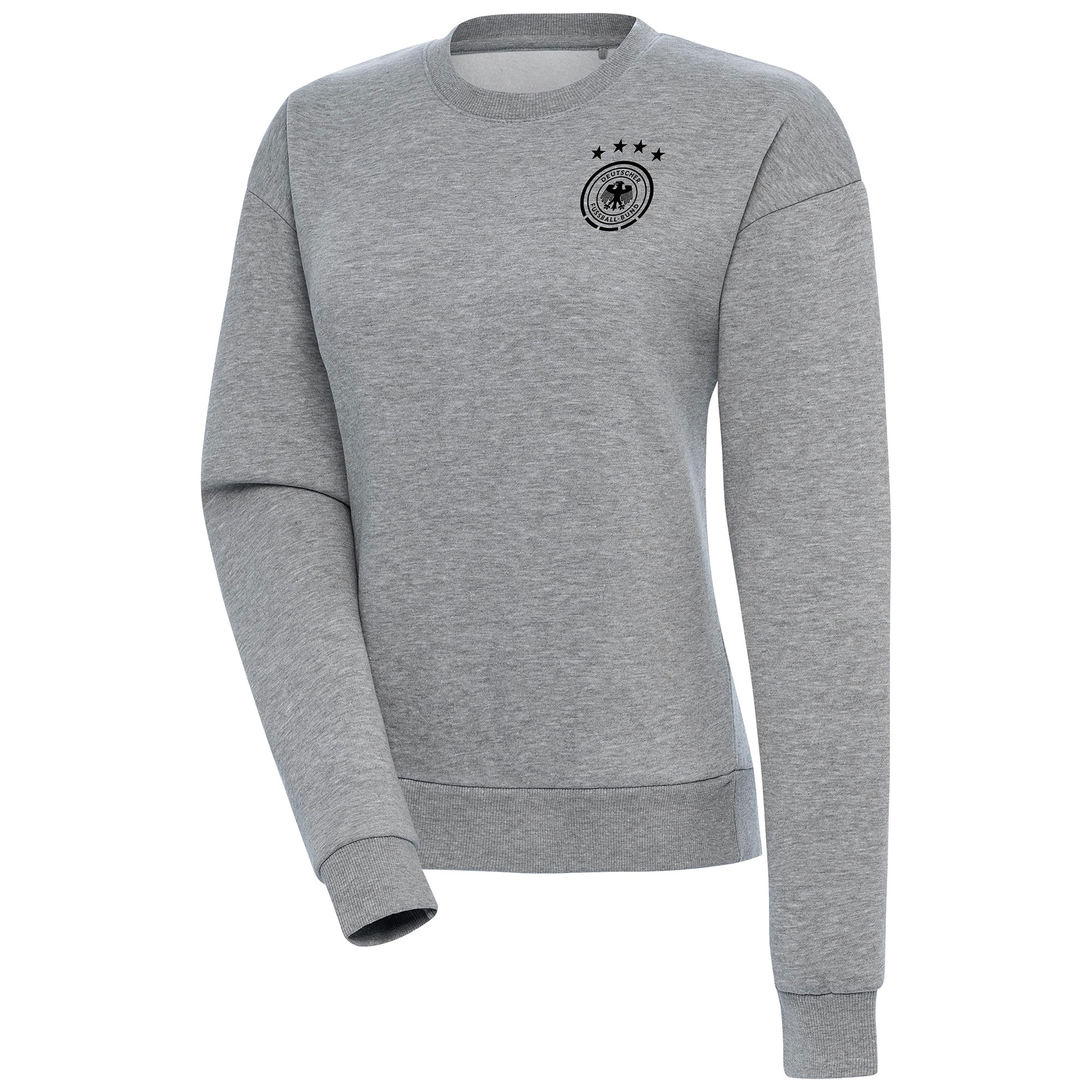 Explore germany national team women8217s takeover crewneck pullover sweatshirt – heather gray – Germany Football Jerseys & T-Shirts Collection