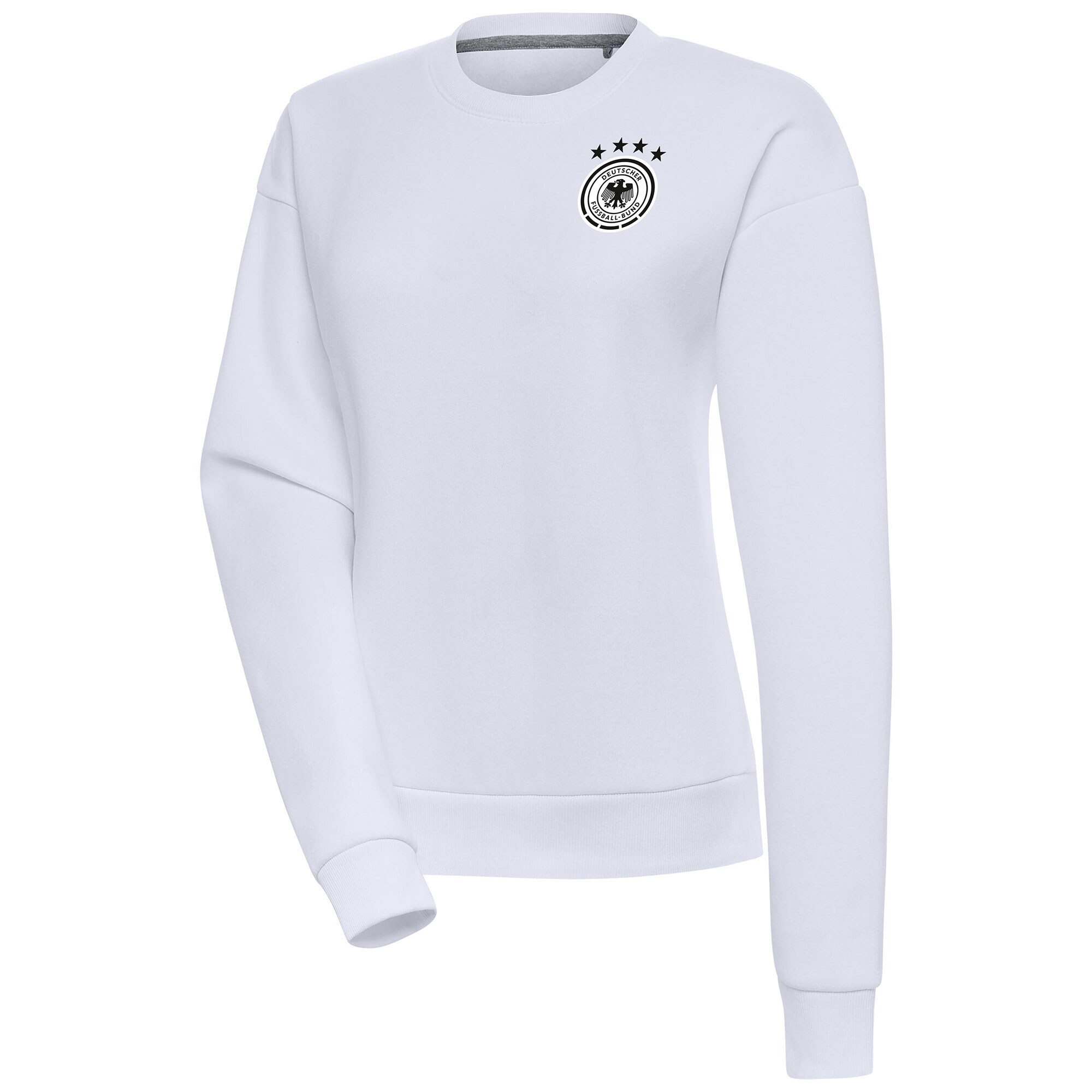 Explore germany national team women8217s takeover crewneck pullover sweatshirt – white – Germany Football Jerseys & T-Shirts Collection