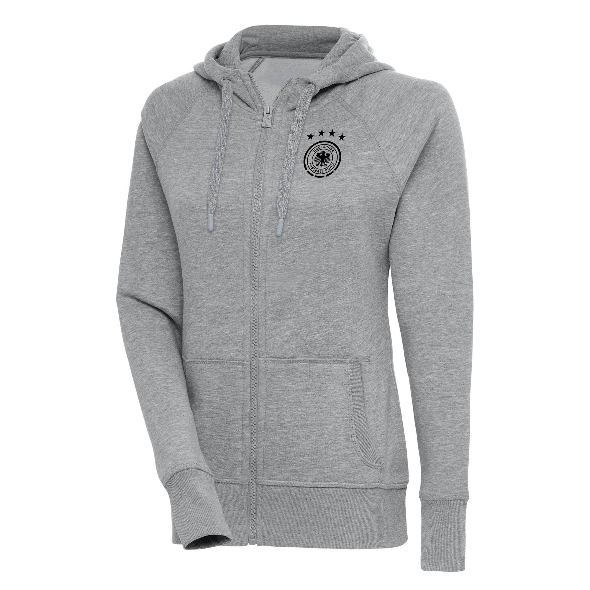 Explore germany national team women8217s takeover full-zip hoodie – heather gray – Germany Football Jerseys & T-Shirts Collection