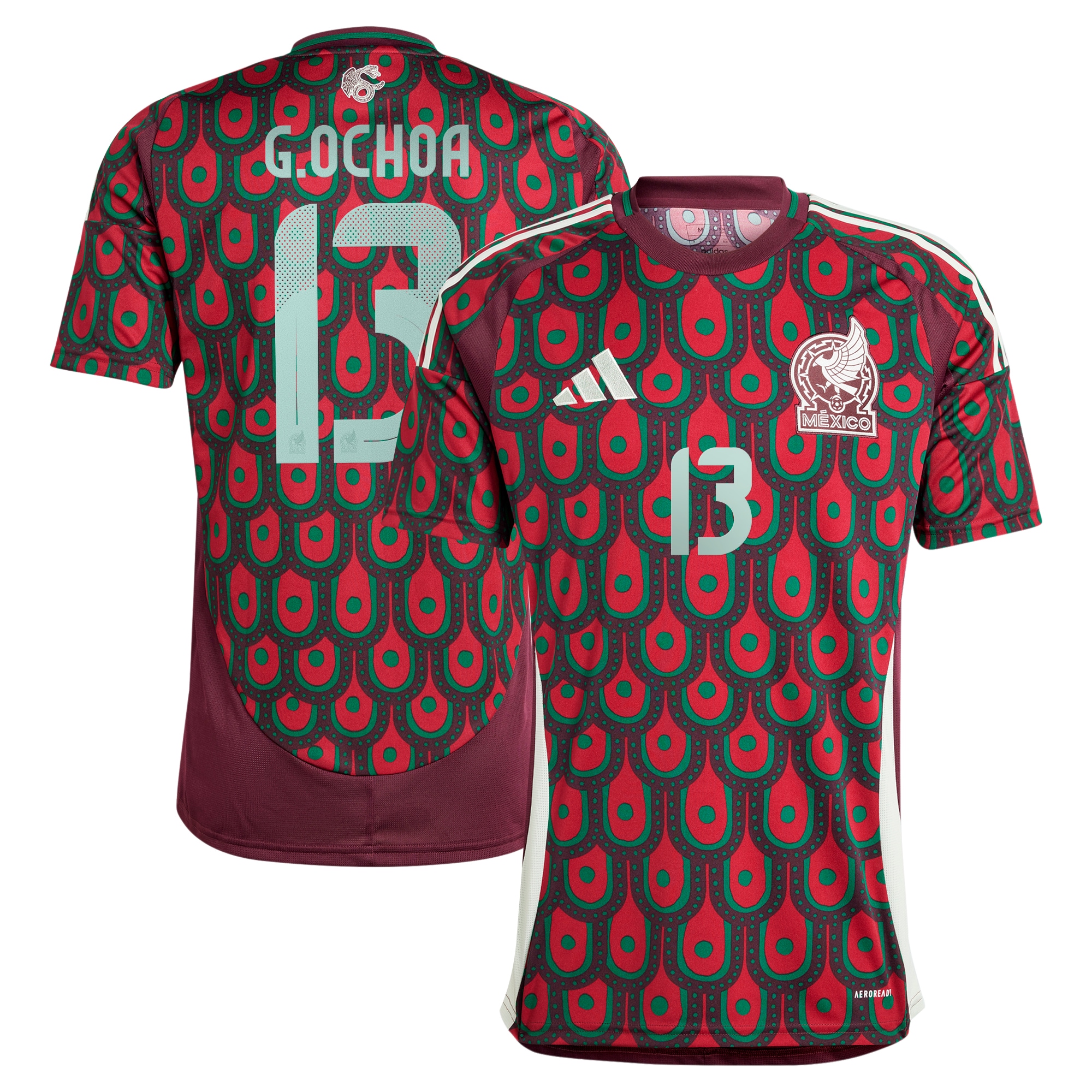 Explore guillermo ochoa mexico national team adidas 2024 home replica player jersey – burgundy – Germany Football Jerseys & T-Shirts Collection