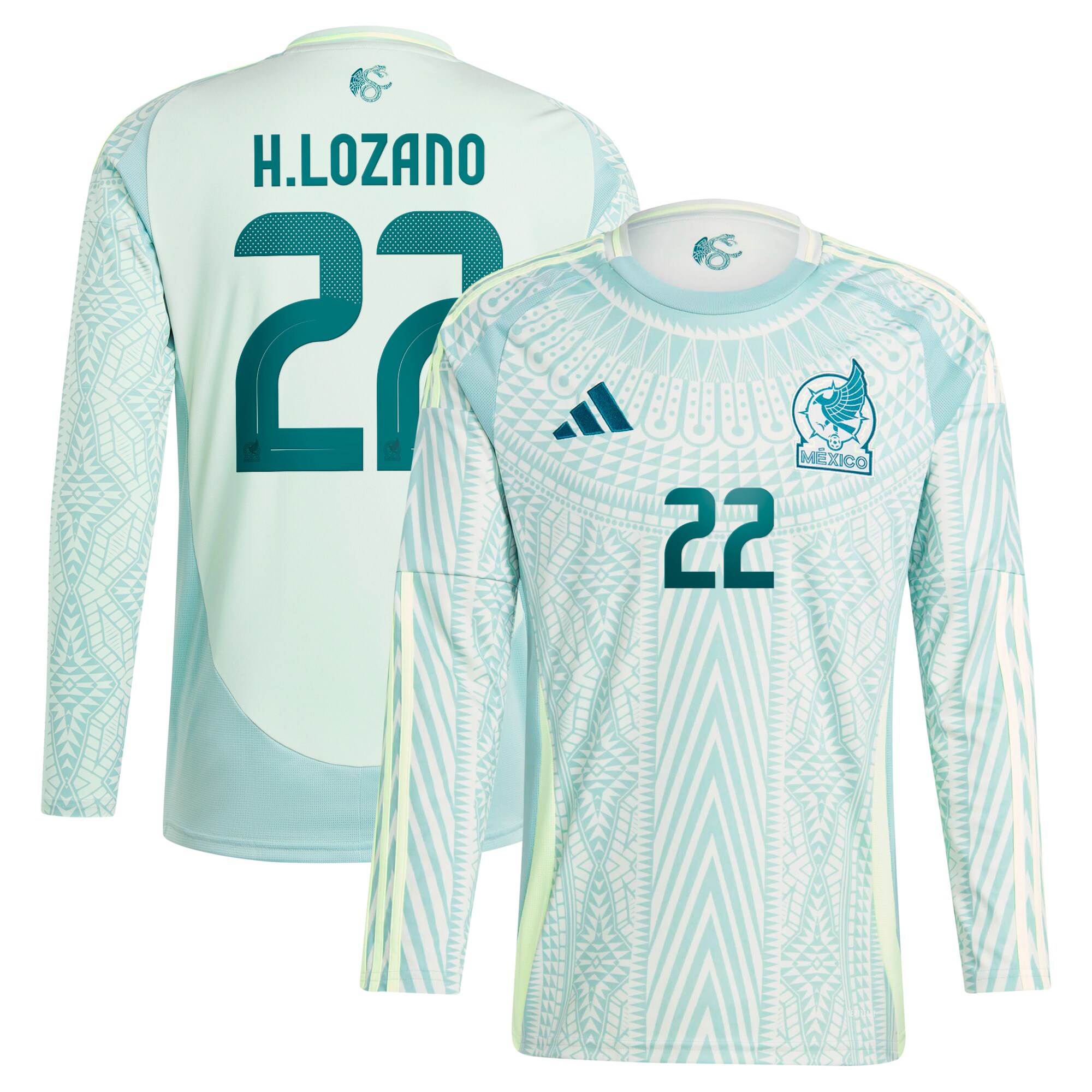 Explore hirving lozano mexico national team adidas 2024 away replica player long sleeve jersey – green – Germany Football Jerseys & T-Shirts Collection