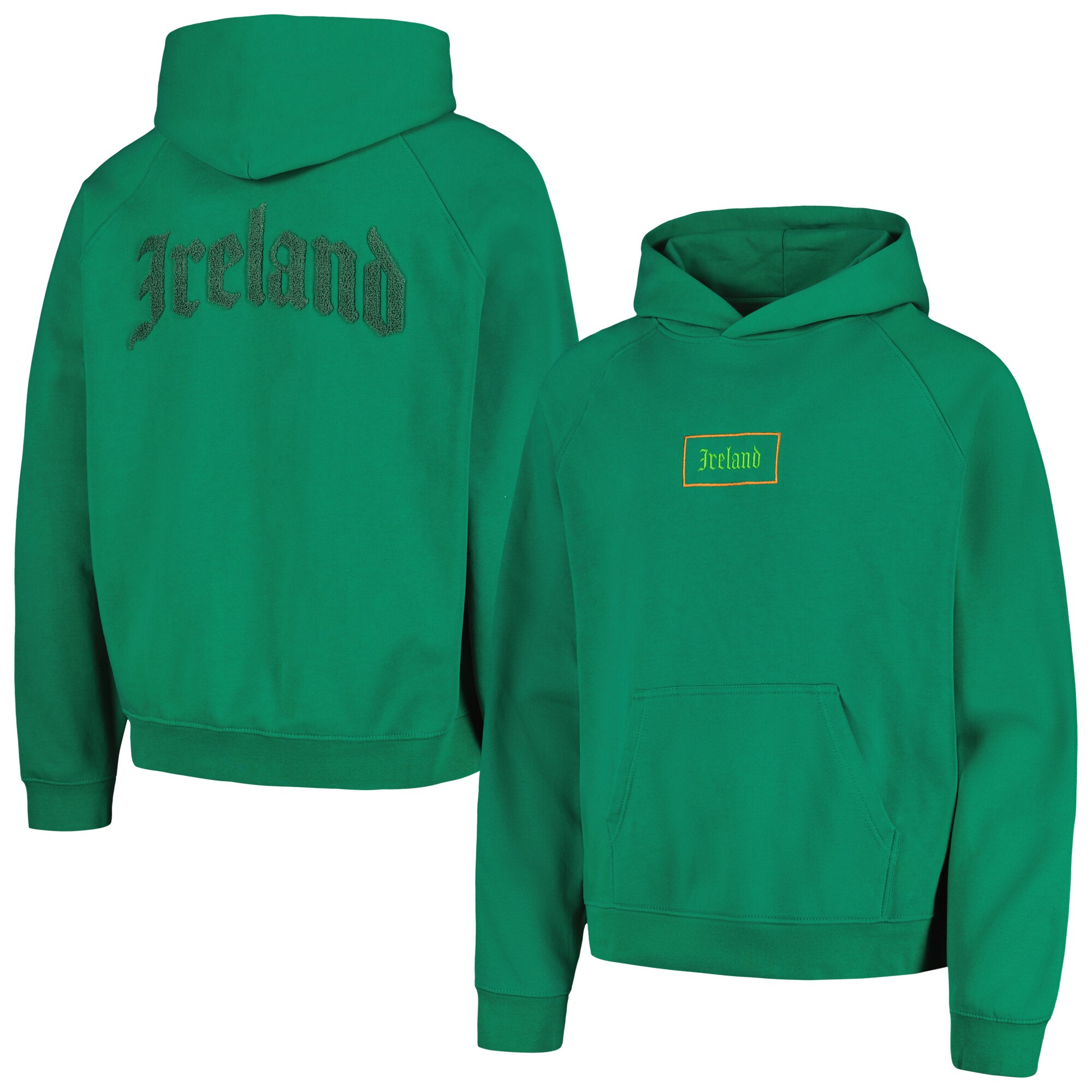 Explore ireland national team old english oversized raglan pullover hoodie – green – Germany Football Jerseys & T-Shirts Collection