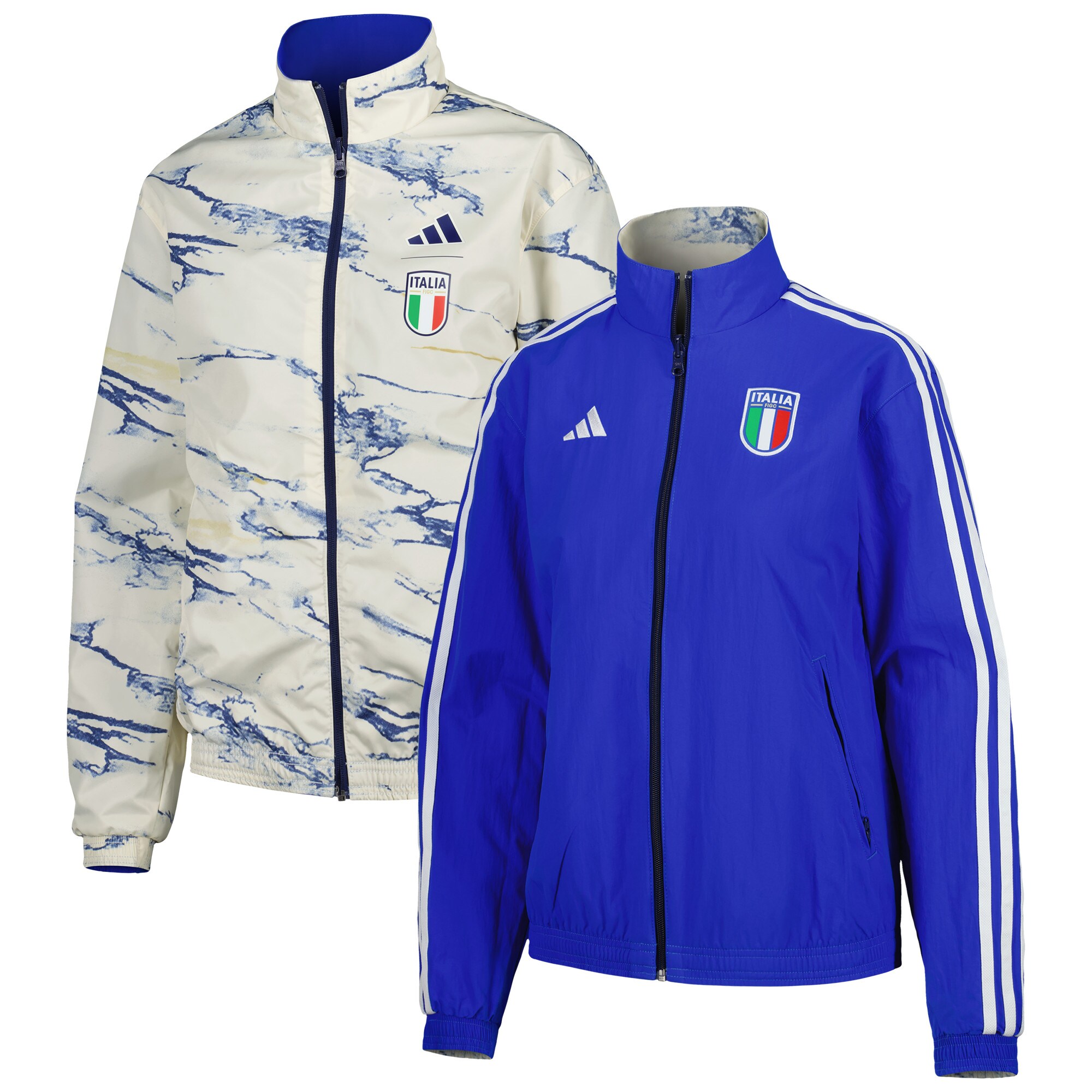 Explore italy national team adidas women8217s anthem reversible full-zip jacket – blue – Germany Football Jerseys & T-Shirts Collection