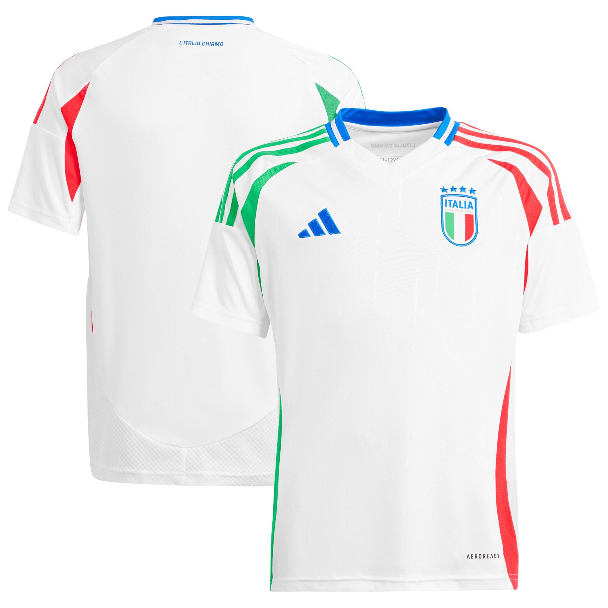 Explore italy national team adidas youth 2024 away replica jersey – white – Germany Football Jerseys & T-Shirts Collection