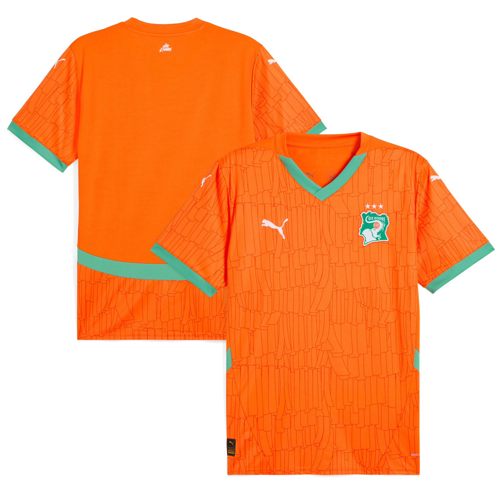 Explore ivory coast national team puma 2025 home replica jersey – orange – Germany Football Jerseys & T-Shirts Collection