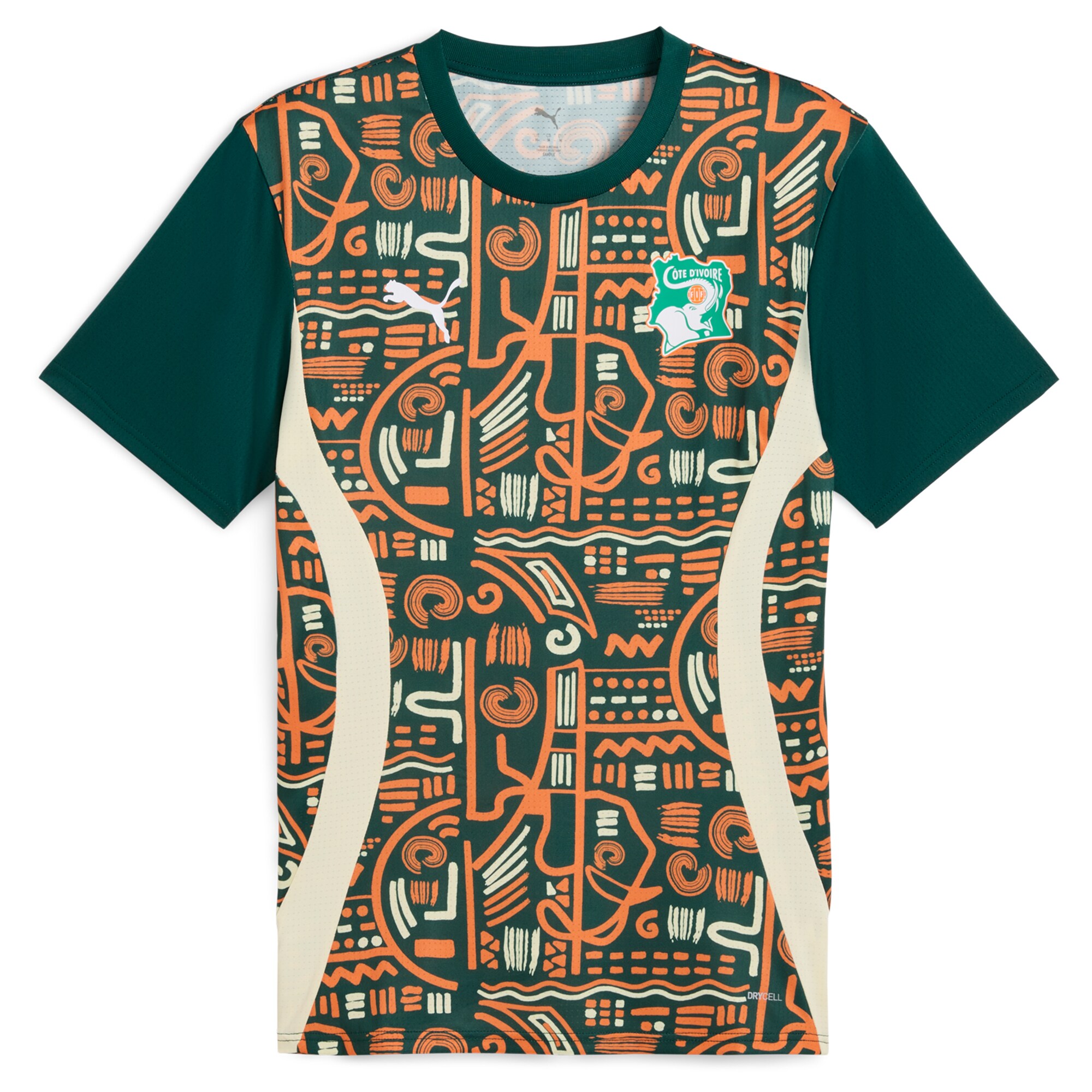 Explore ivory coast national team puma 2025 pre-match jersey – green – Germany Football Jerseys & T-Shirts Collection