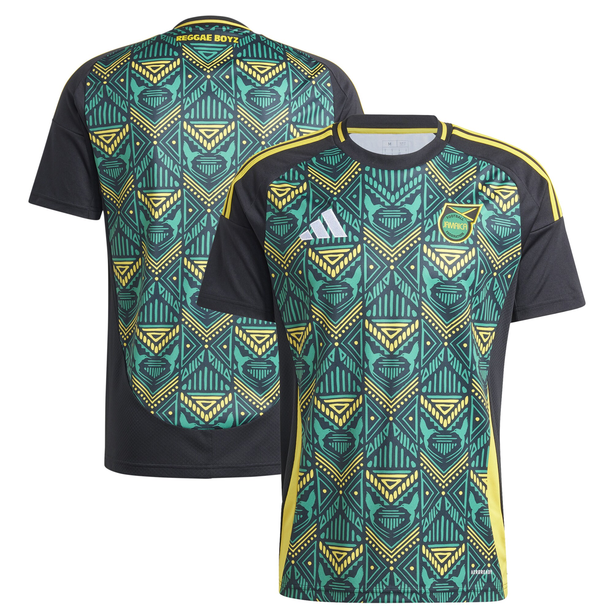Explore jamaica national team adidas 2024 away replica jersey – black – Germany Football Jerseys & T-Shirts Collection