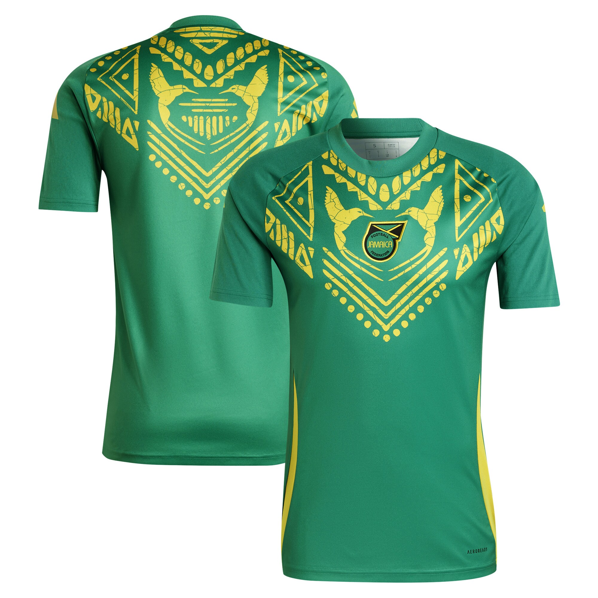 Explore jamaica national team adidas 2024 pre-match top – green – Germany Football Jerseys & T-Shirts Collection