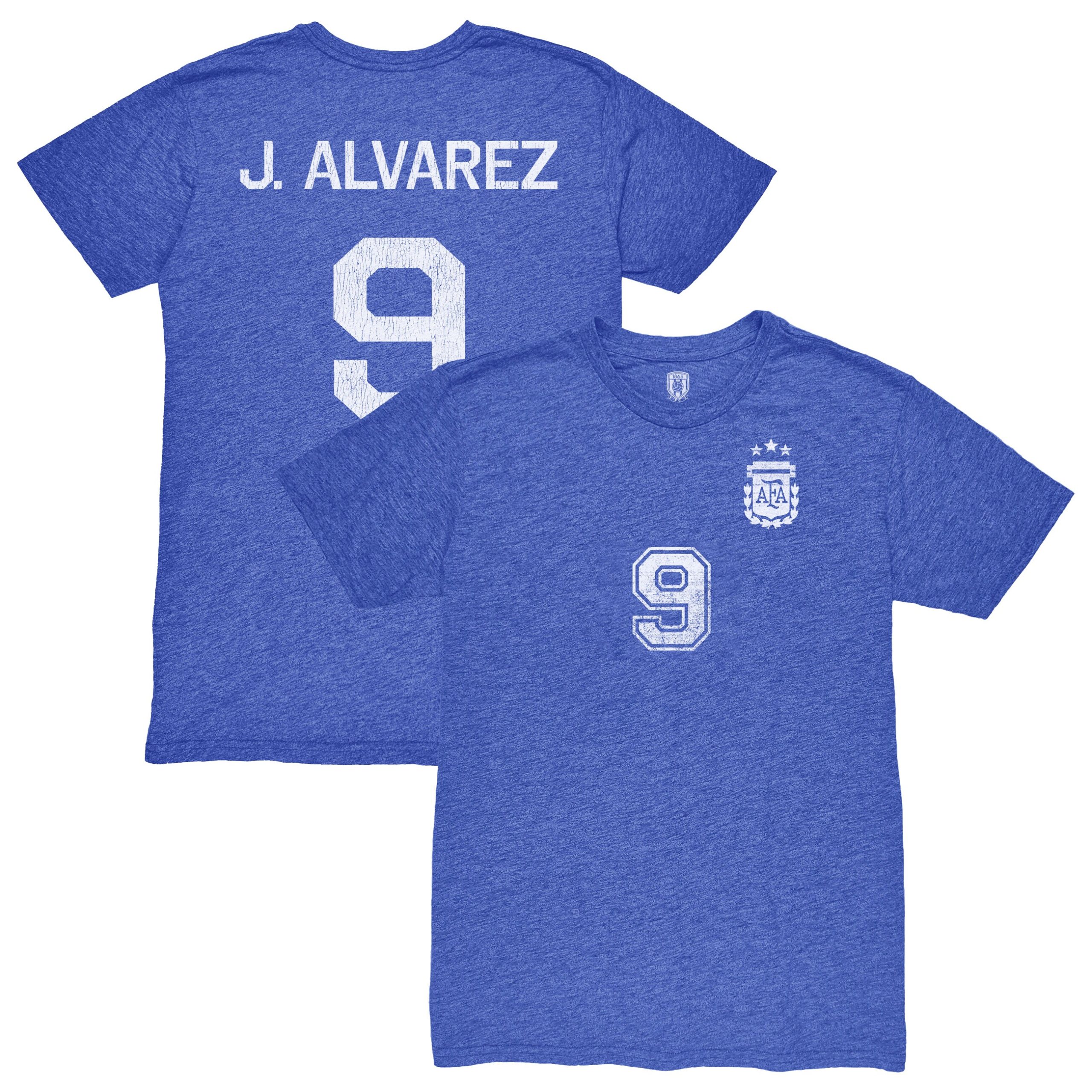 Explore julián Álvarez argentina national team 1863fc retro name amp number tri-blend t-shirt – blue – Germany Football Jerseys & T-Shirts Collection