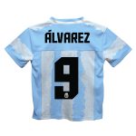 Explore julián Álvarez argentina national team vive la fete football jersey – light blue – Germany Football Jerseys & T-Shirts Collection