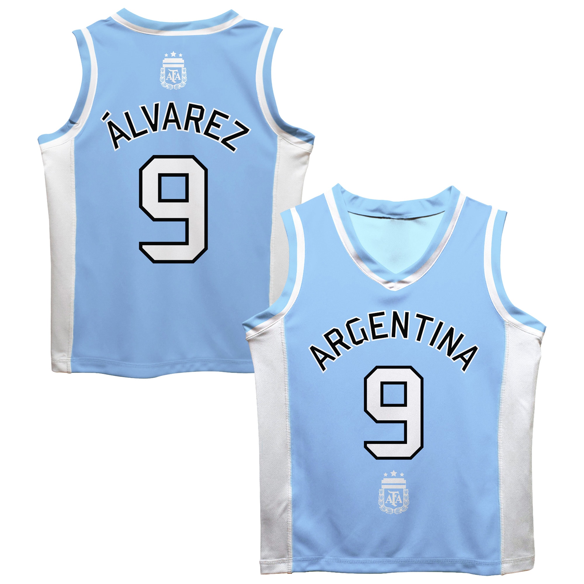 Explore julián Álvarez argentina national team vive la fete mesh basketball jersey – light blue – Germany Football Jerseys & T-Shirts Collection