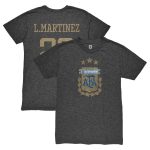 Explore lautaro martinez argentina national team 1863fc retro player tri-blend t-shirt – black – Germany Football Jerseys & T-Shirts Collection