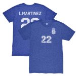 Explore lautaro martinez argentina national team 1863fc retro player tri-blend t-shirt – blue – Germany Football Jerseys & T-Shirts Collection