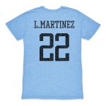 Explore lautaro martinez argentina national team 1863fc retro player tri-blend t-shirt – light blue – Germany Football Jerseys & T-Shirts Collection