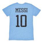 Explore lionel messi argentina national team 1863fc player retro tri-blend t-shirt – light blue – Germany Football Jerseys & T-Shirts Collection