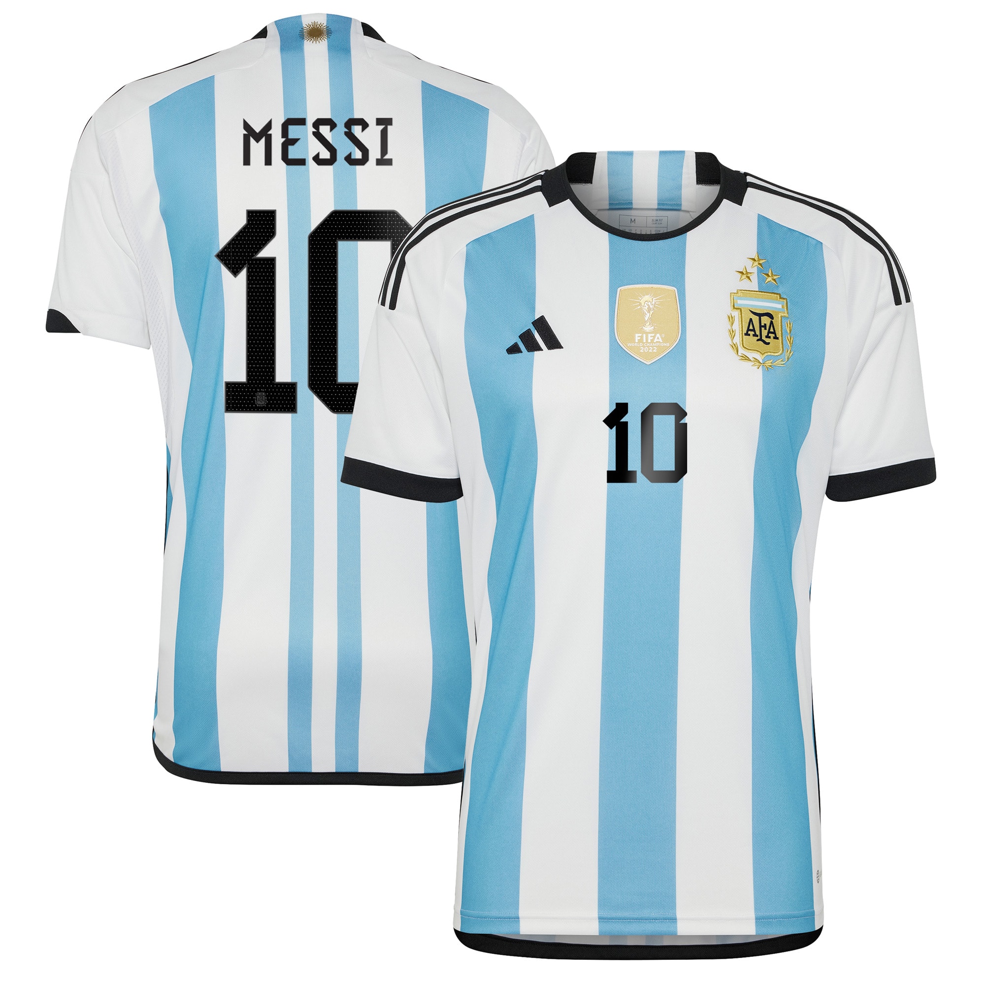 Explore lionel messi argentina national team adidas 2022 winners home replica jersey – whitelight blue – Germany Football Jerseys & T-Shirts Collection