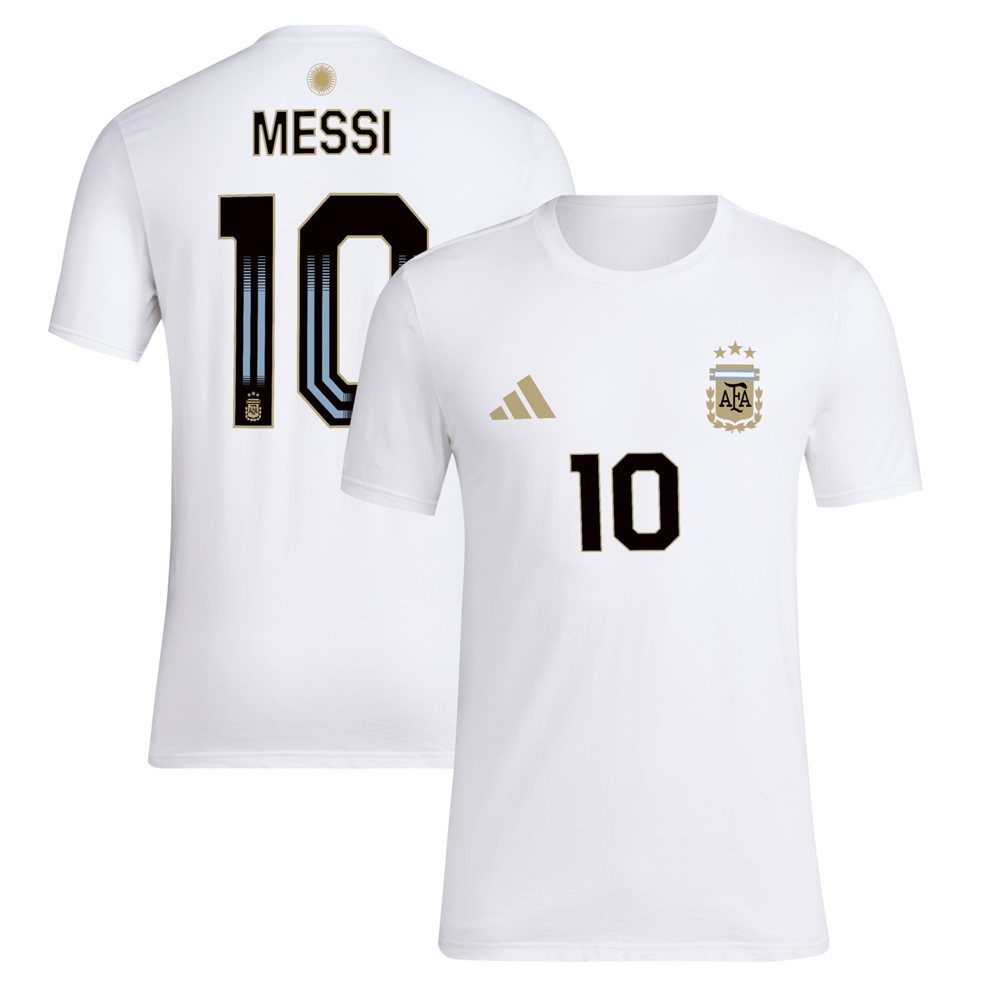 Explore lionel messi argentina national team adidas name amp number t-shirt – white – Germany Football Jerseys & T-Shirts Collection
