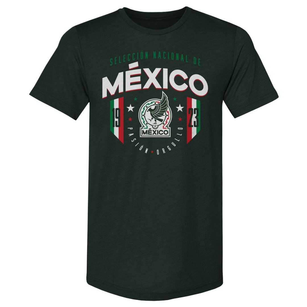 Explore mexico national team 500 level 1923 premium tri-blend t-shirt – forest green – Germany Football Jerseys & T-Shirts Collection