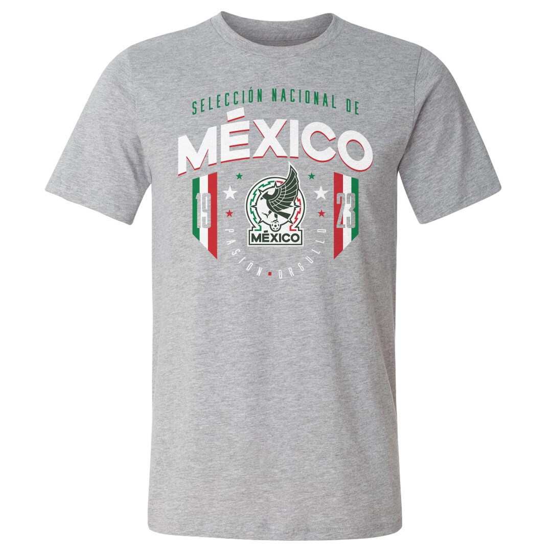 Explore mexico national team 500 level 1923 t-shirt – heather gray – Germany Football Jerseys & T-Shirts Collection
