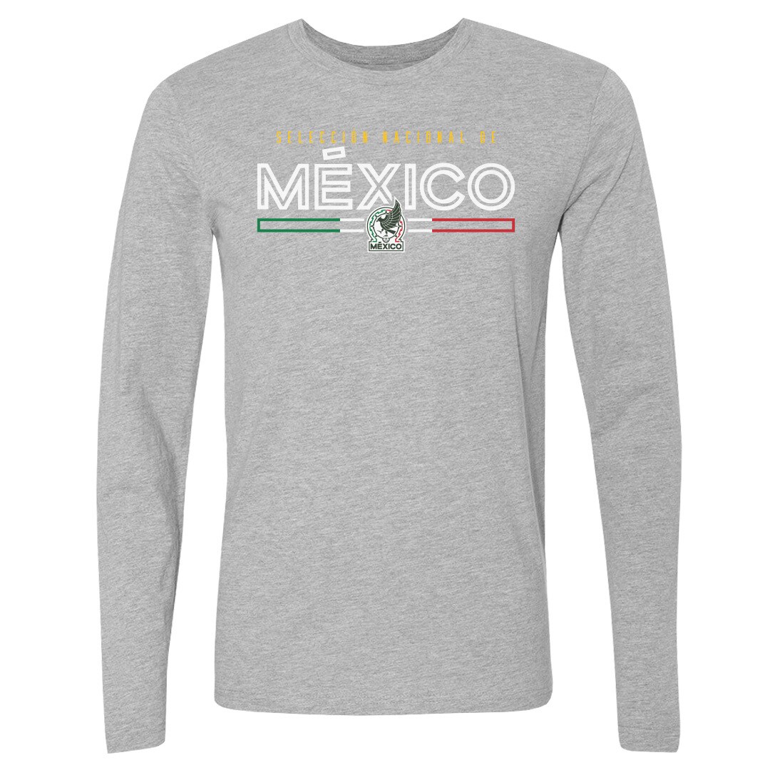 Explore mexico national team 500 level inline long sleeve t-shirt – heather gray – Germany Football Jerseys & T-Shirts Collection