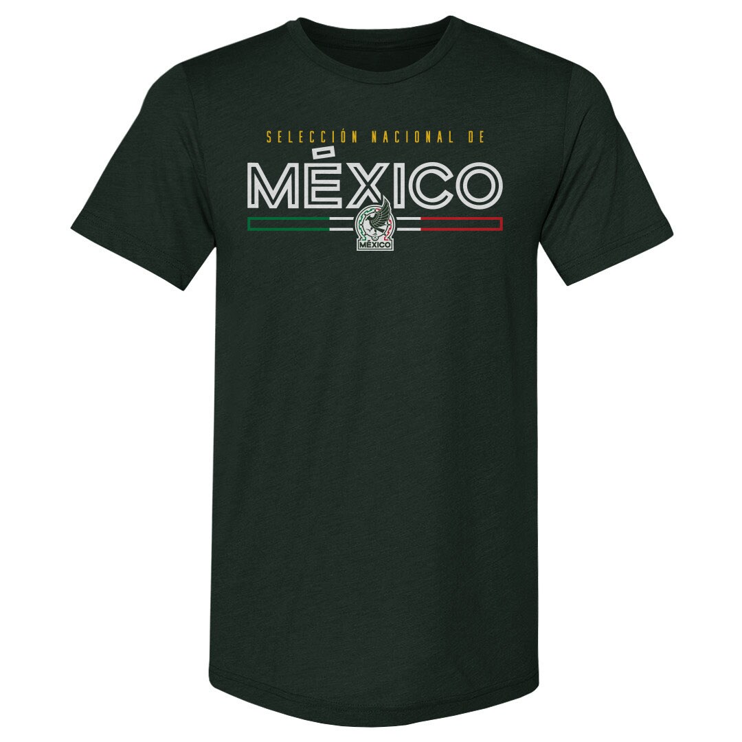 Explore mexico national team 500 level inline premium tri-blend t-shirt – forest green – Germany Football Jerseys & T-Shirts Collection