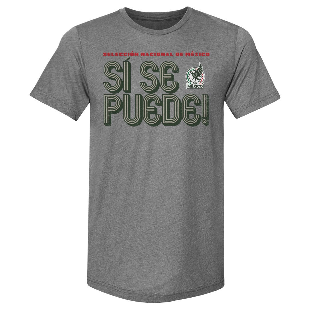 Explore mexico national team 500 level si se puede inline bold premium tri-blend t-shirt – gray – Germany Football Jerseys & T-Shirts Collection