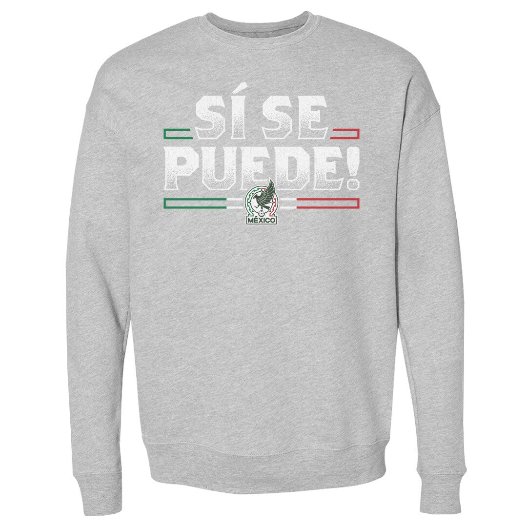 Explore mexico national team 500 level si se puede pullover sweatshirt – heather gray – Germany Football Jerseys & T-Shirts Collection