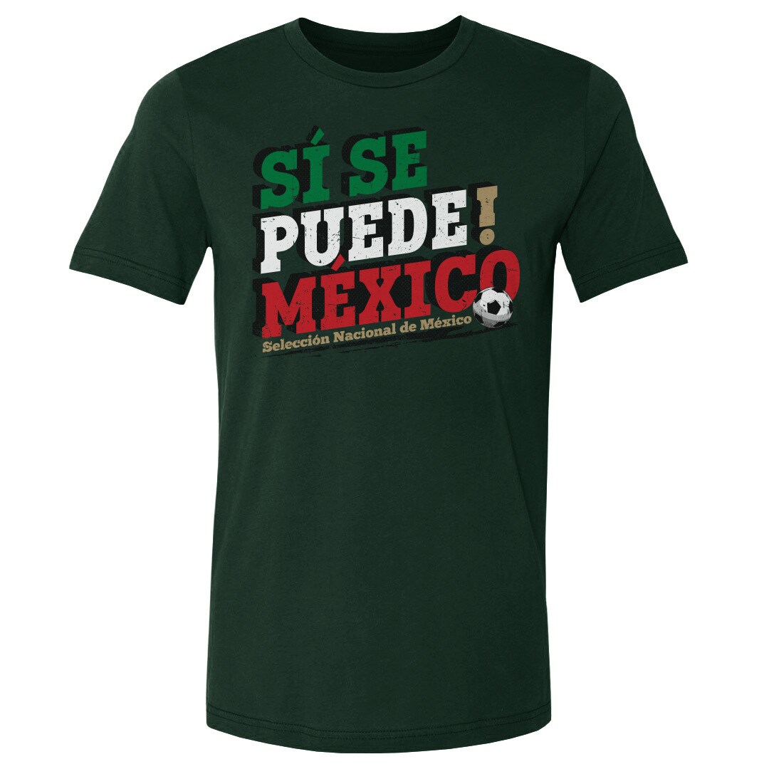 Explore mexico national team 500 level si se puede t-shirt – forest green – Germany Football Jerseys & T-Shirts Collection