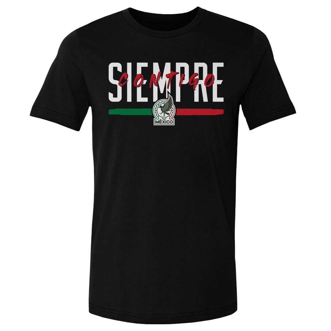 Explore mexico national team 500 level siempre contigo cotton t-shirt – black – Germany Football Jerseys & T-Shirts Collection