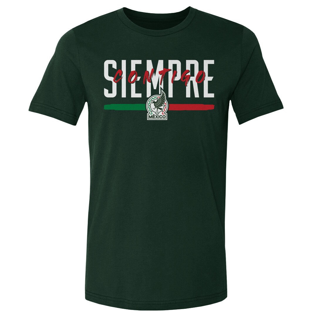 Explore mexico national team 500 level siempre contigo cotton t-shirt – forest green – Germany Football Jerseys & T-Shirts Collection
