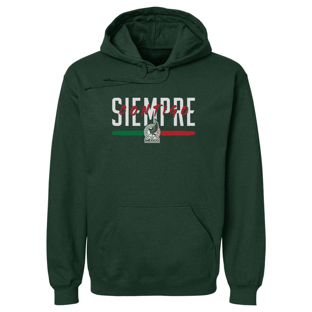 Explore mexico national team 500 level siempre contigo pullover hoodie – dark green – Germany Football Jerseys & T-Shirts Collection