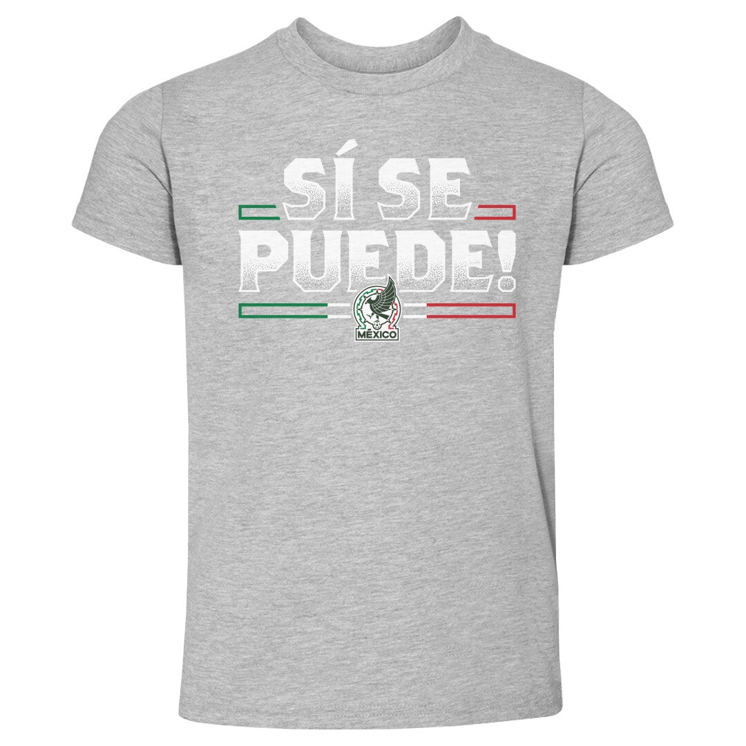 Explore mexico national team 500 level toddler si se puede t-shirt – heather gray – Germany Football Jerseys & T-Shirts Collection