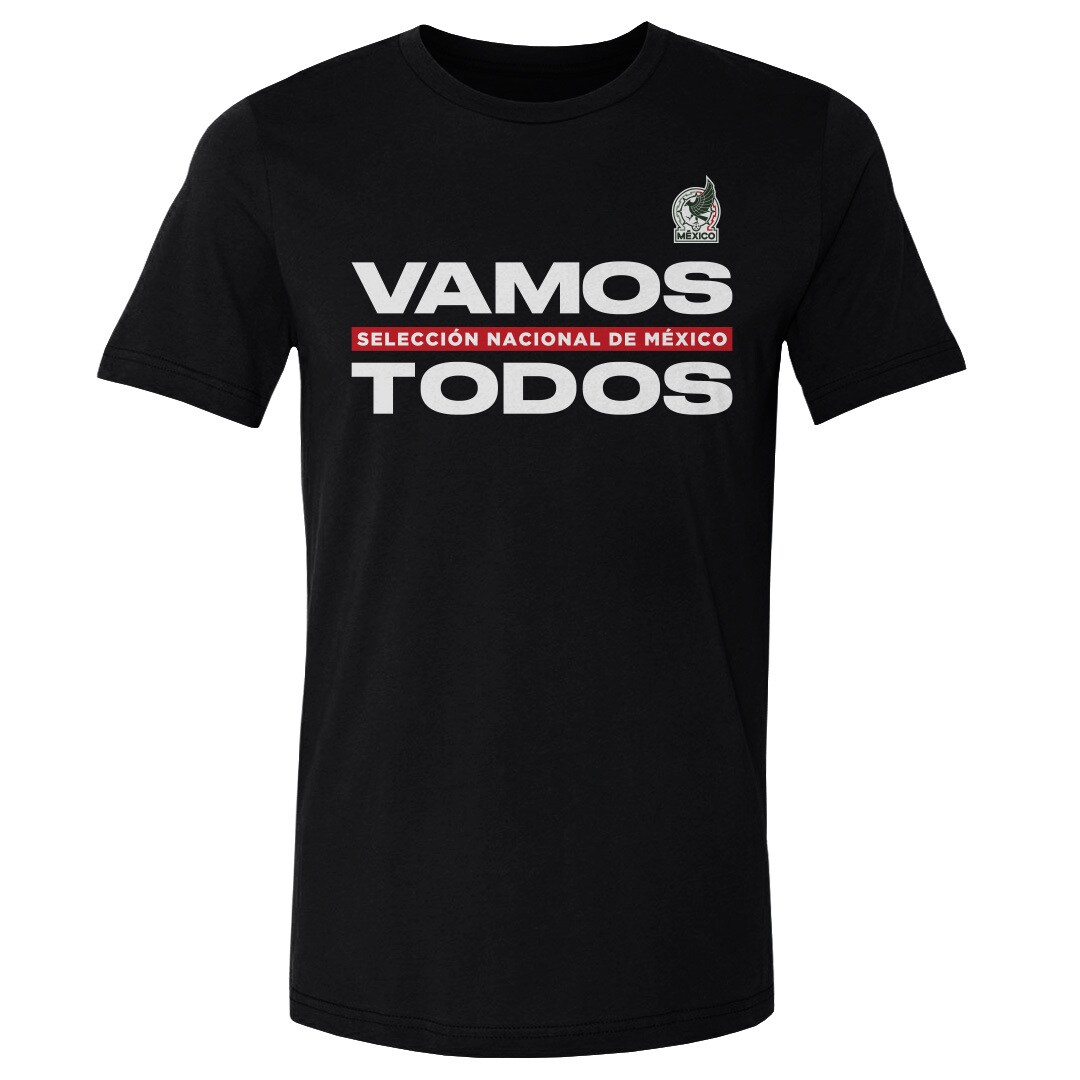 Explore mexico national team 500 level vamos todos cotton t-shirt – black – Germany Football Jerseys & T-Shirts Collection