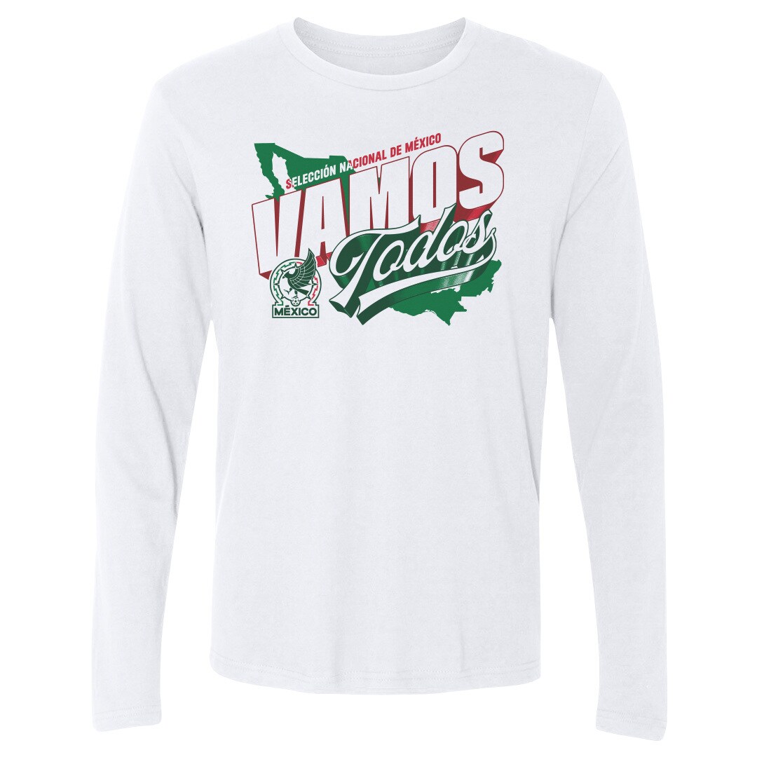 Explore mexico national team 500 level vamos todos country long sleeve t-shirt – white – Germany Football Jerseys & T-Shirts Collection