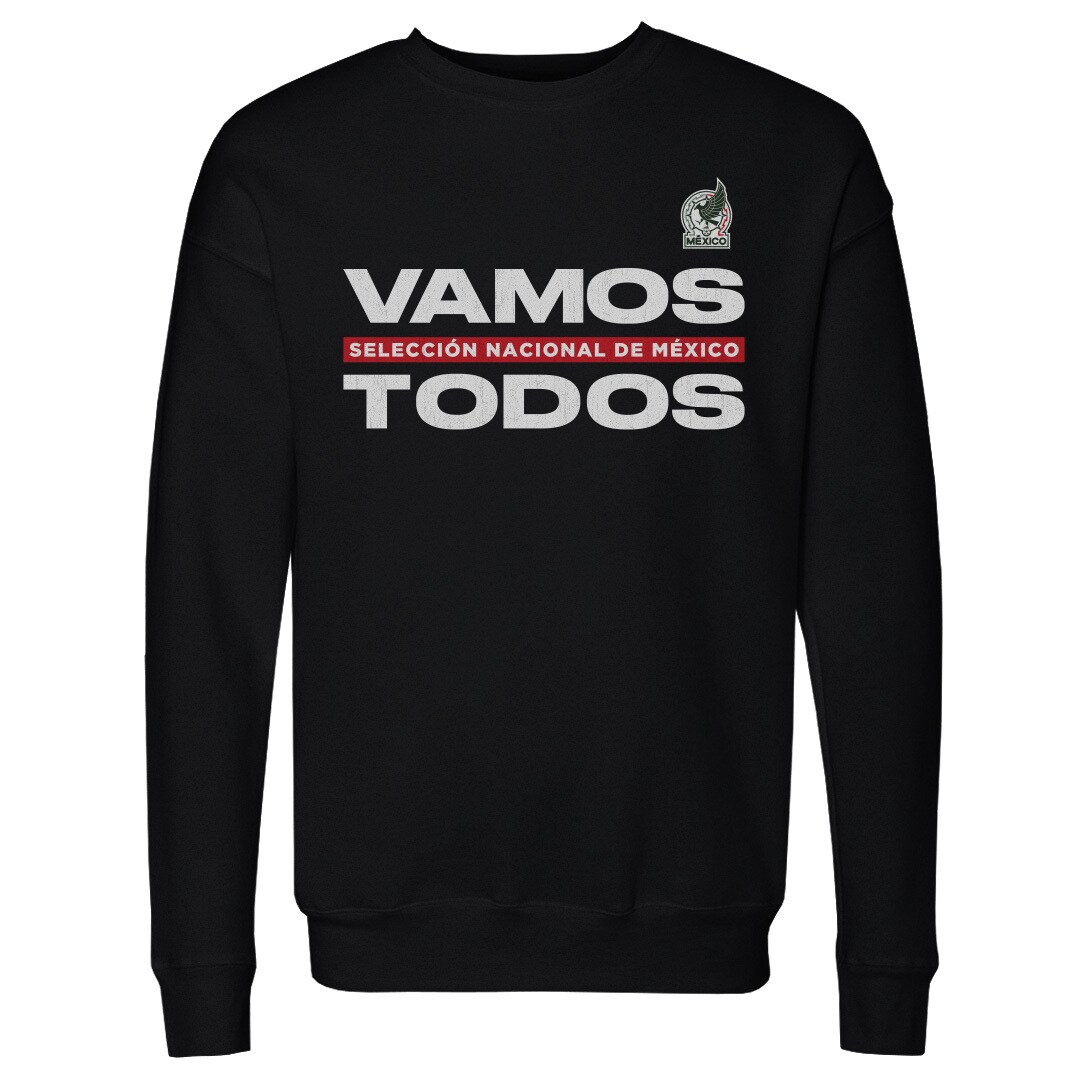 Explore mexico national team 500 level vamos todos crewneck sweatshirt – black – Germany Football Jerseys & T-Shirts Collection