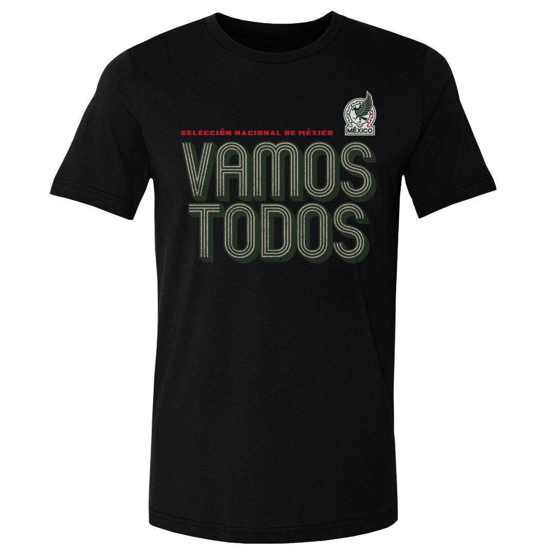 Explore mexico national team 500 level vamos todos inline bold cotton t-shirt – black – Germany Football Jerseys & T-Shirts Collection