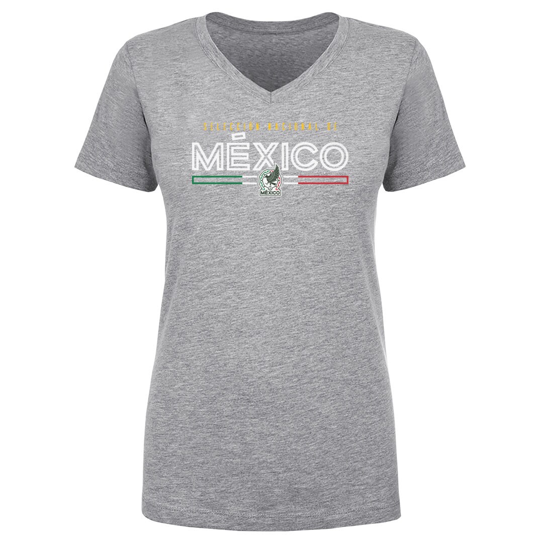 Explore mexico national team 500 level women8217s inline v-neck t-shirt – heather gray – Germany Football Jerseys & T-Shirts Collection