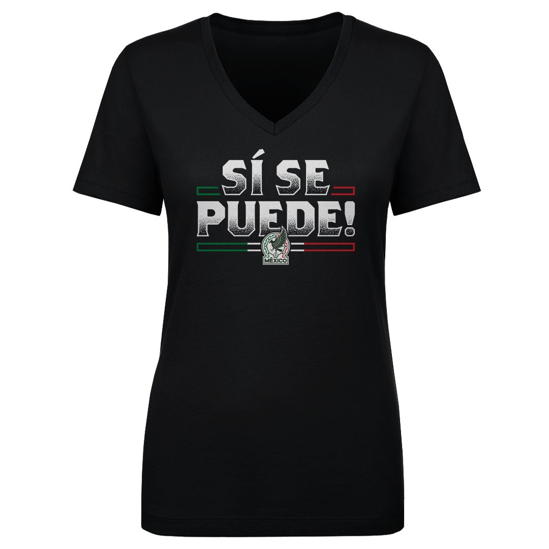 Explore mexico national team 500 level women8217s si se puede v-neck t-shirt – black – Germany Football Jerseys & T-Shirts Collection