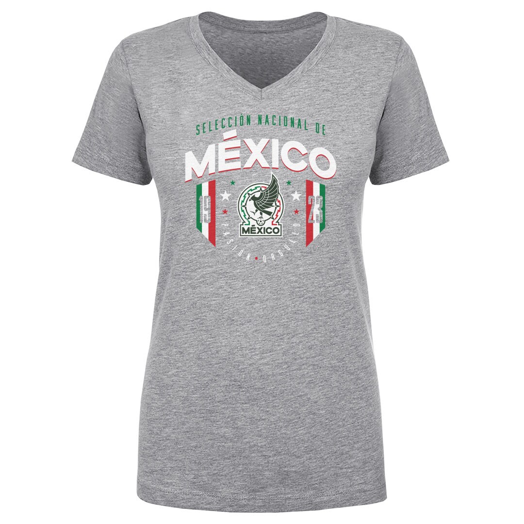 Explore mexico national team 500 level women8217s v-neck t-shirt – heather gray – Germany Football Jerseys & T-Shirts Collection