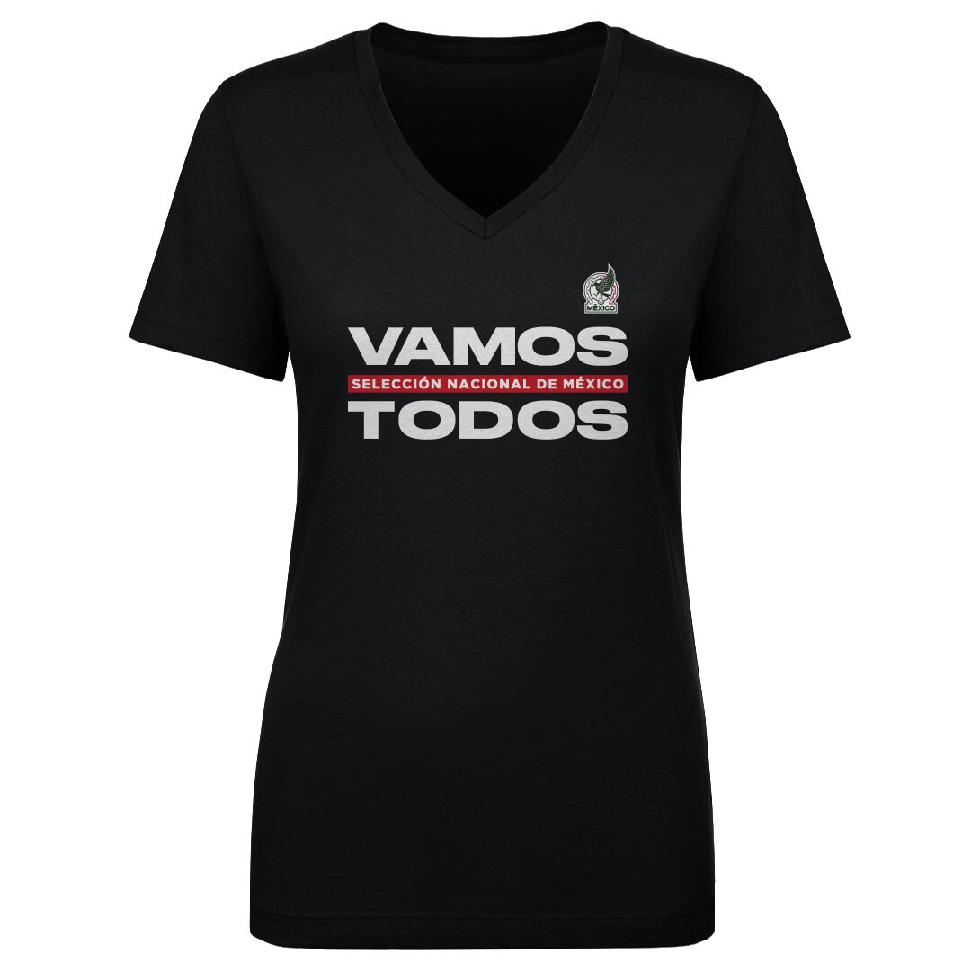 Explore mexico national team 500 level women8217s vamos todos v-neck t-shirt – black – Germany Football Jerseys & T-Shirts Collection