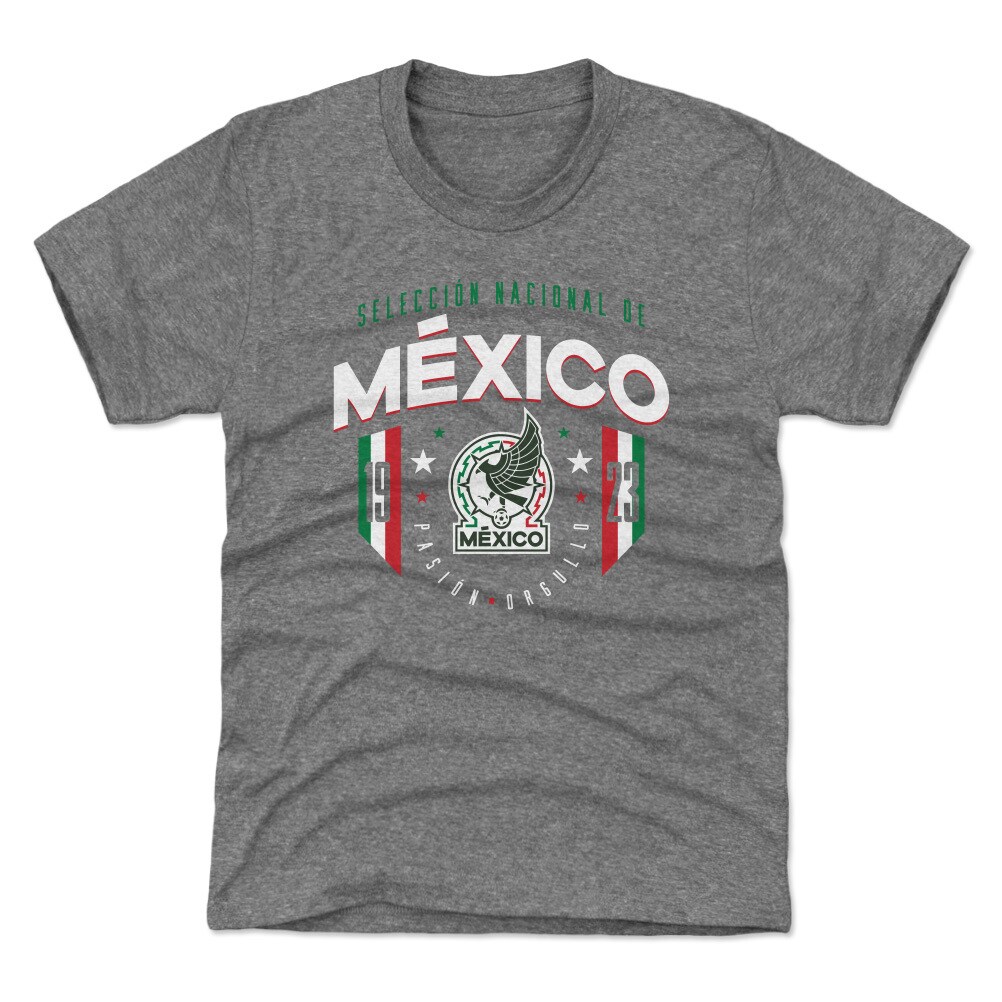 Explore mexico national team 500 level youth 1923 t-shirt – gray – Germany Football Jerseys & T-Shirts Collection