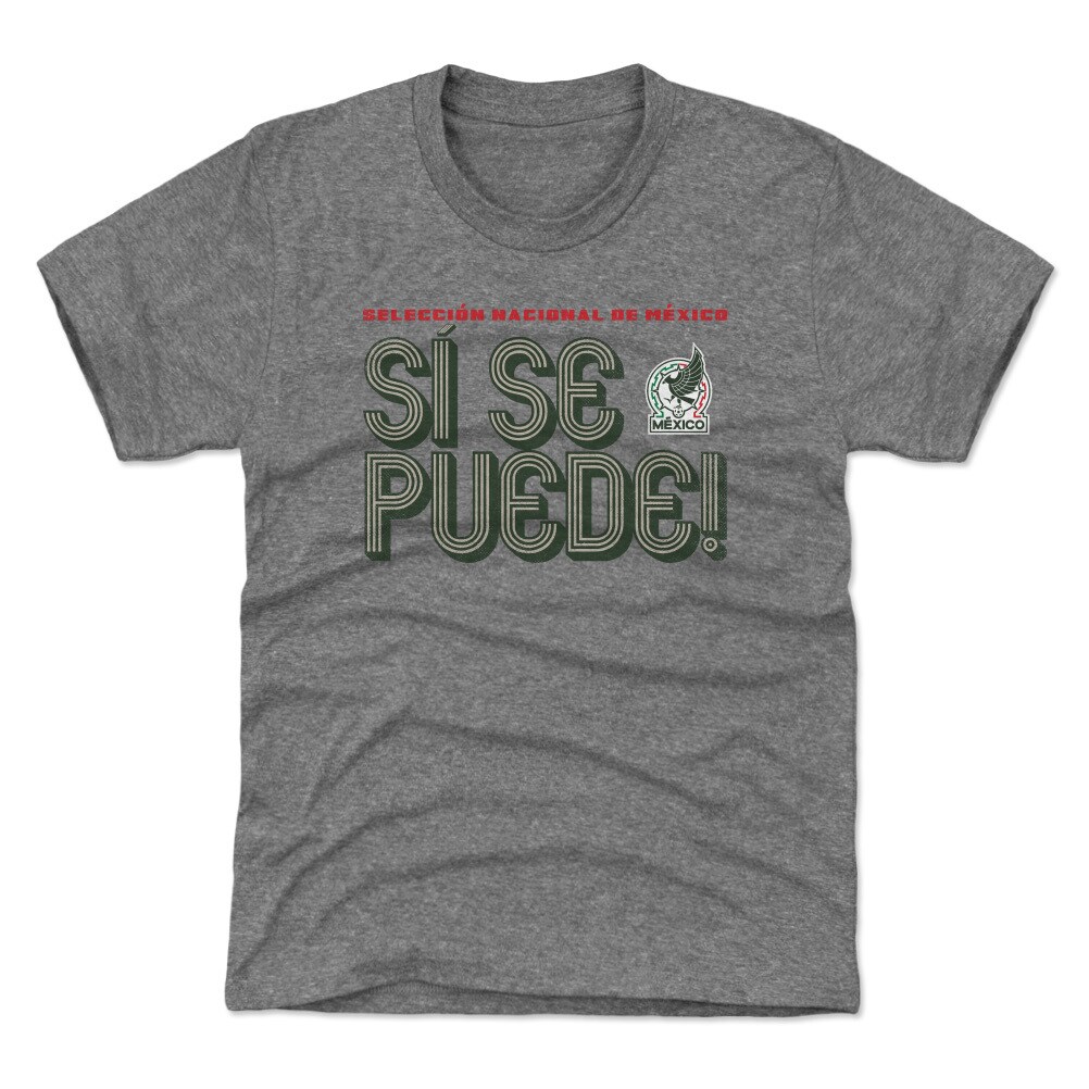 Explore mexico national team 500 level youth si se puede inline bold t-shirt – gray – Germany Football Jerseys & T-Shirts Collection