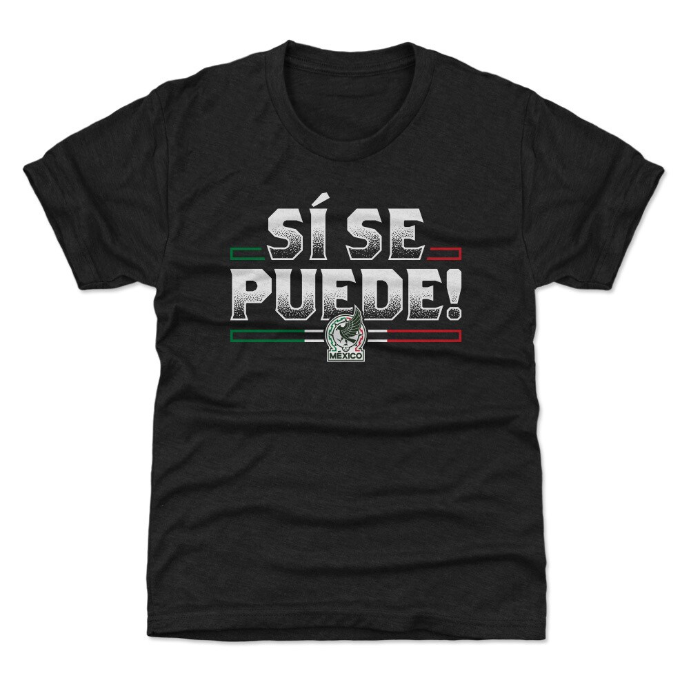 Explore mexico national team 500 level youth si se puede t-shirt – black – Germany Football Jerseys & T-Shirts Collection