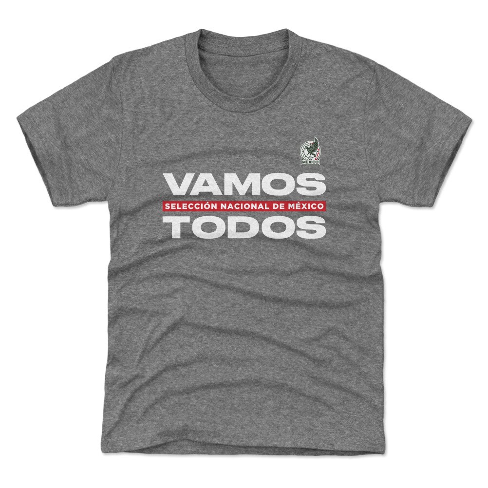 Explore mexico national team 500 level youth vamos todos t-shirt – gray – Germany Football Jerseys & T-Shirts Collection