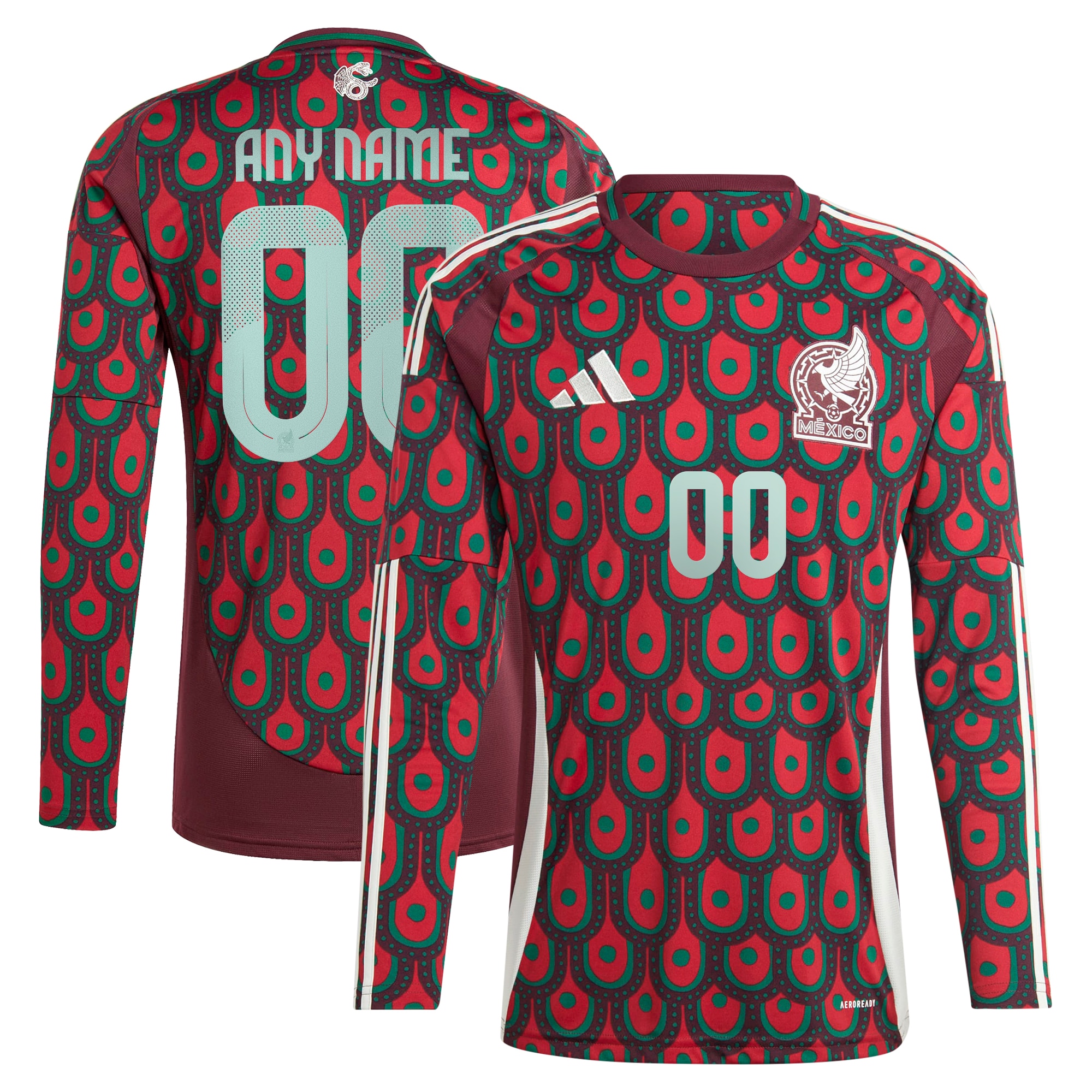 Explore mexico national team adidas 2024 home replica custom long sleeve jersey – burgundy – Germany Football Jerseys & T-Shirts Collection