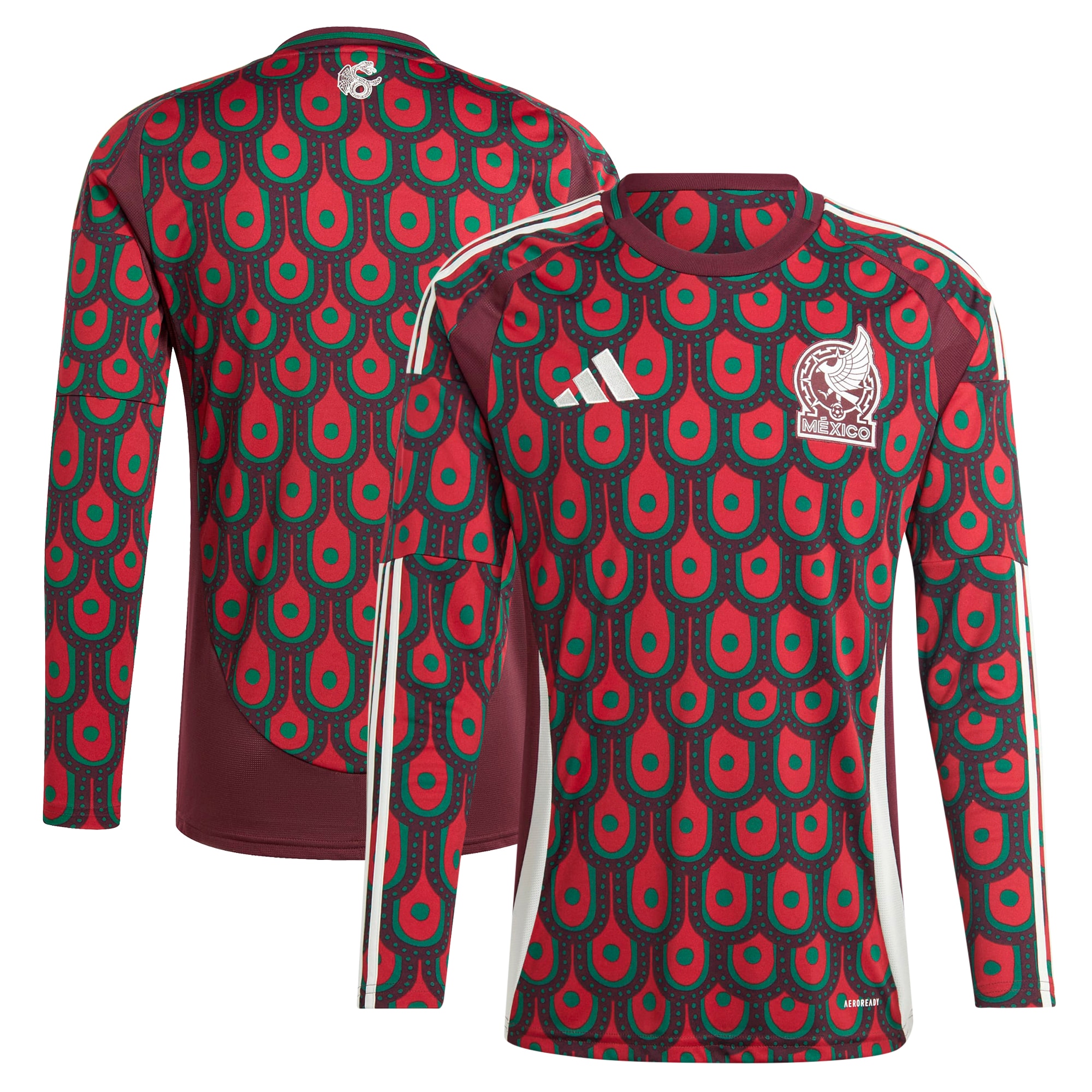 Explore mexico national team adidas 2024 home replica long sleeve jersey – burgundy – Germany Football Jerseys & T-Shirts Collection