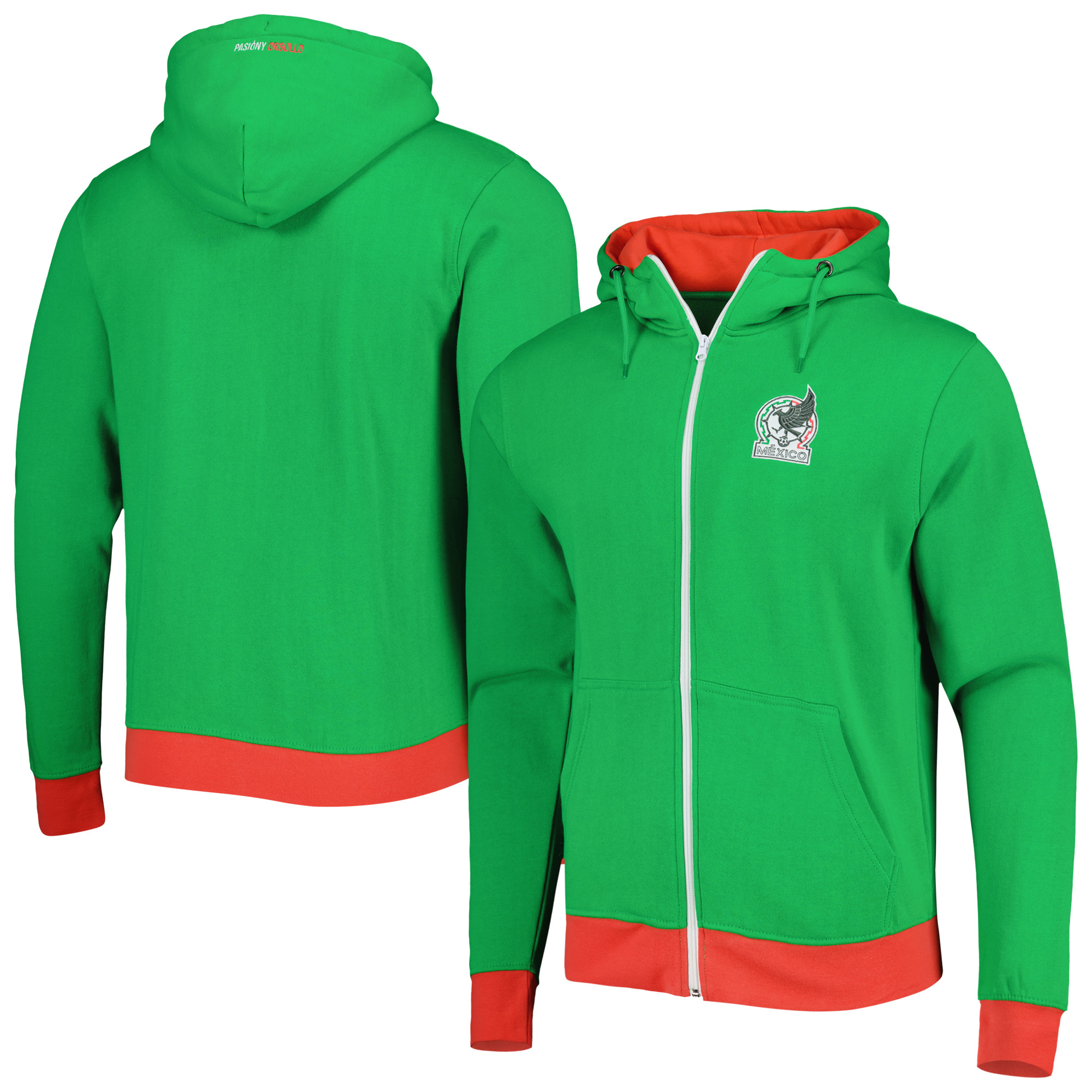 Explore mexico national team crest full-zip hoodie – green – Germany Football Jerseys & T-Shirts Collection