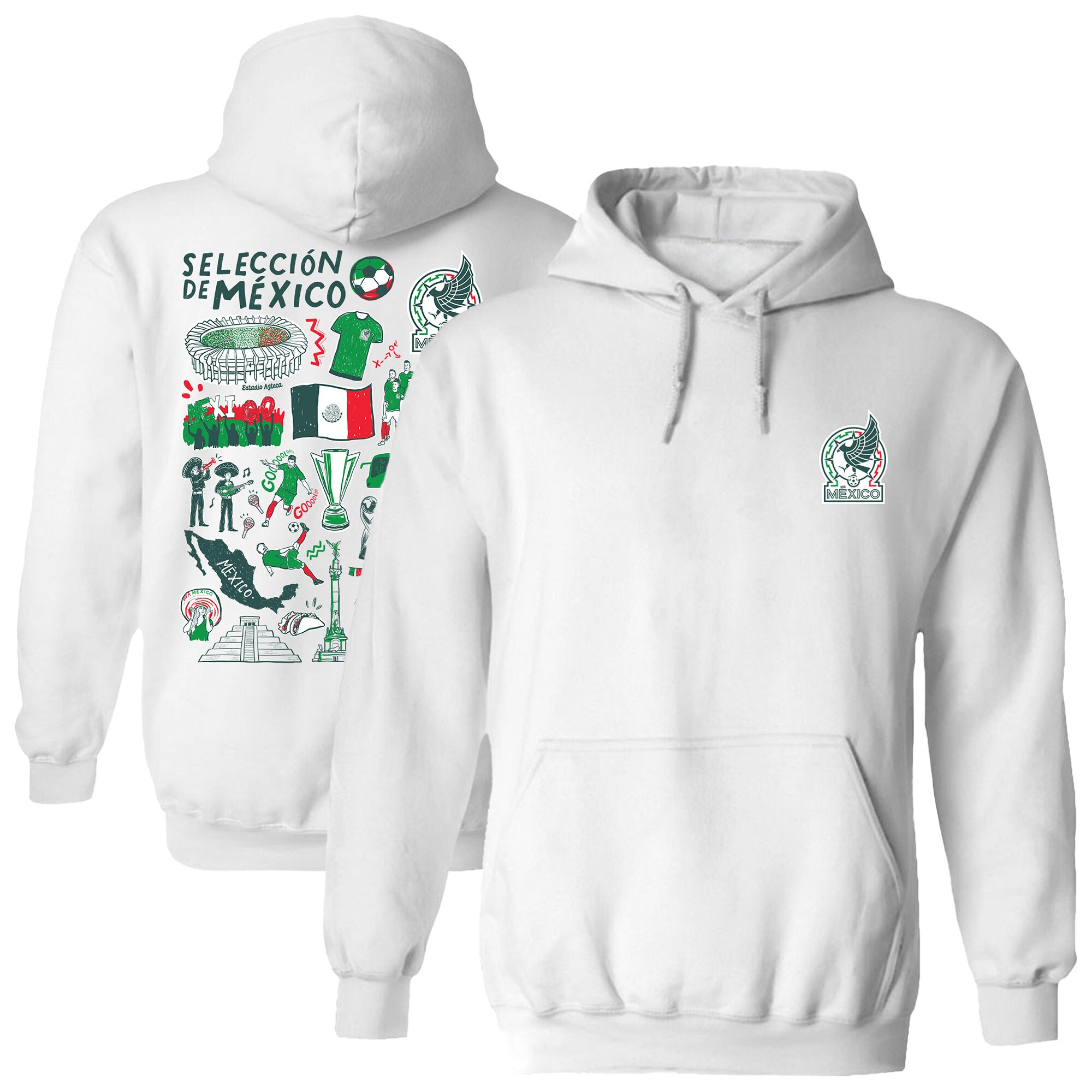 Explore mexico national team vive la fete women8217s impressions artwork pullover hoodie – white – Germany Football Jerseys & T-Shirts Collection