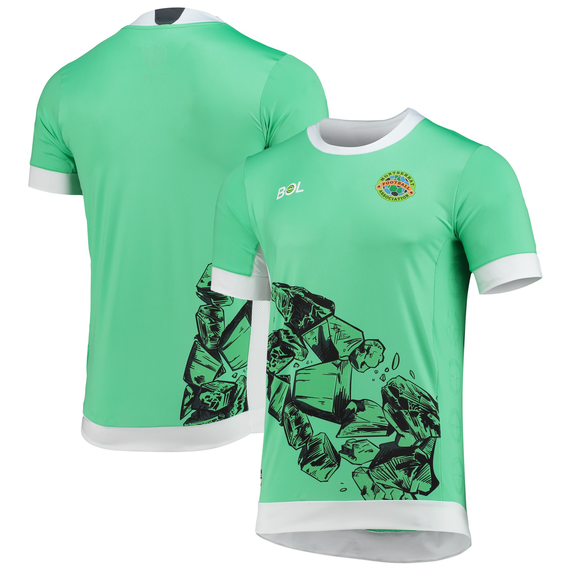 Explore montserrat national team 202223 replica home jersey – green – Germany Football Jerseys & T-Shirts Collection