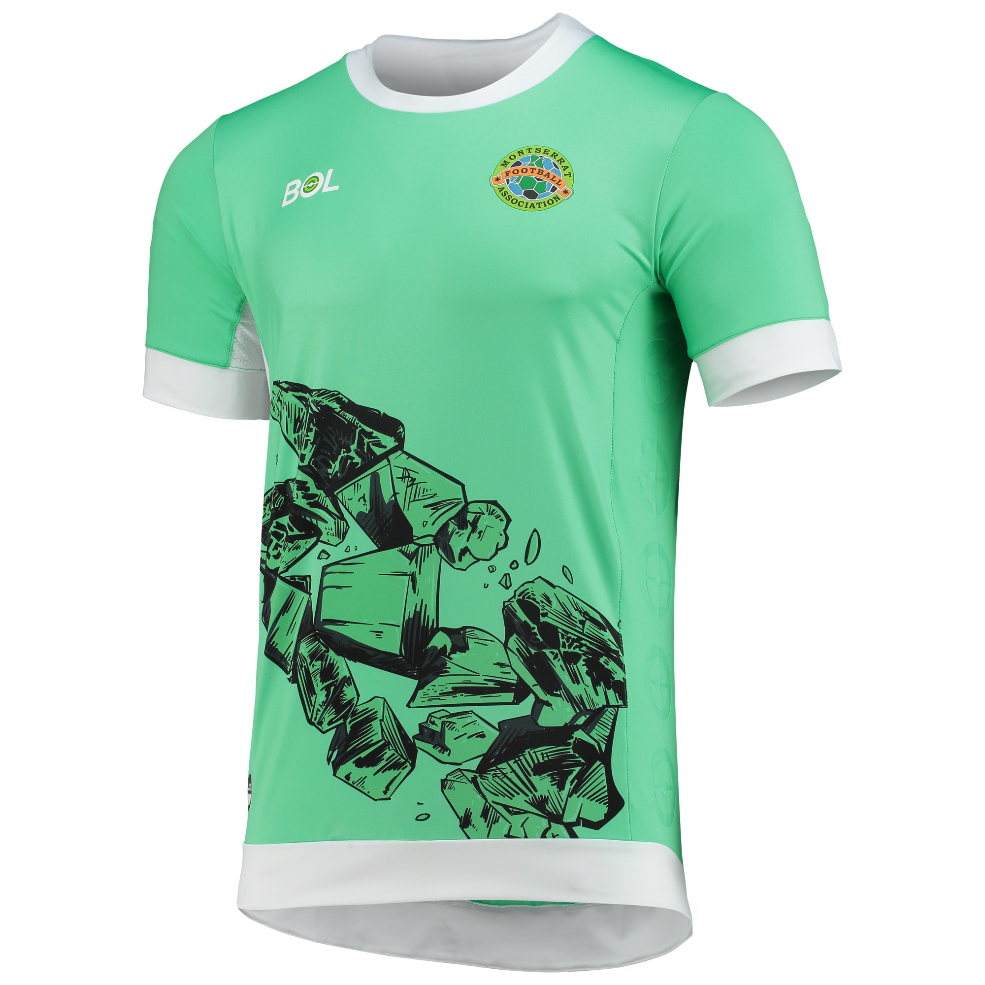 Explore montserrat national team 202223 replica home jersey – green – Germany Football Jerseys & T-Shirts Collection